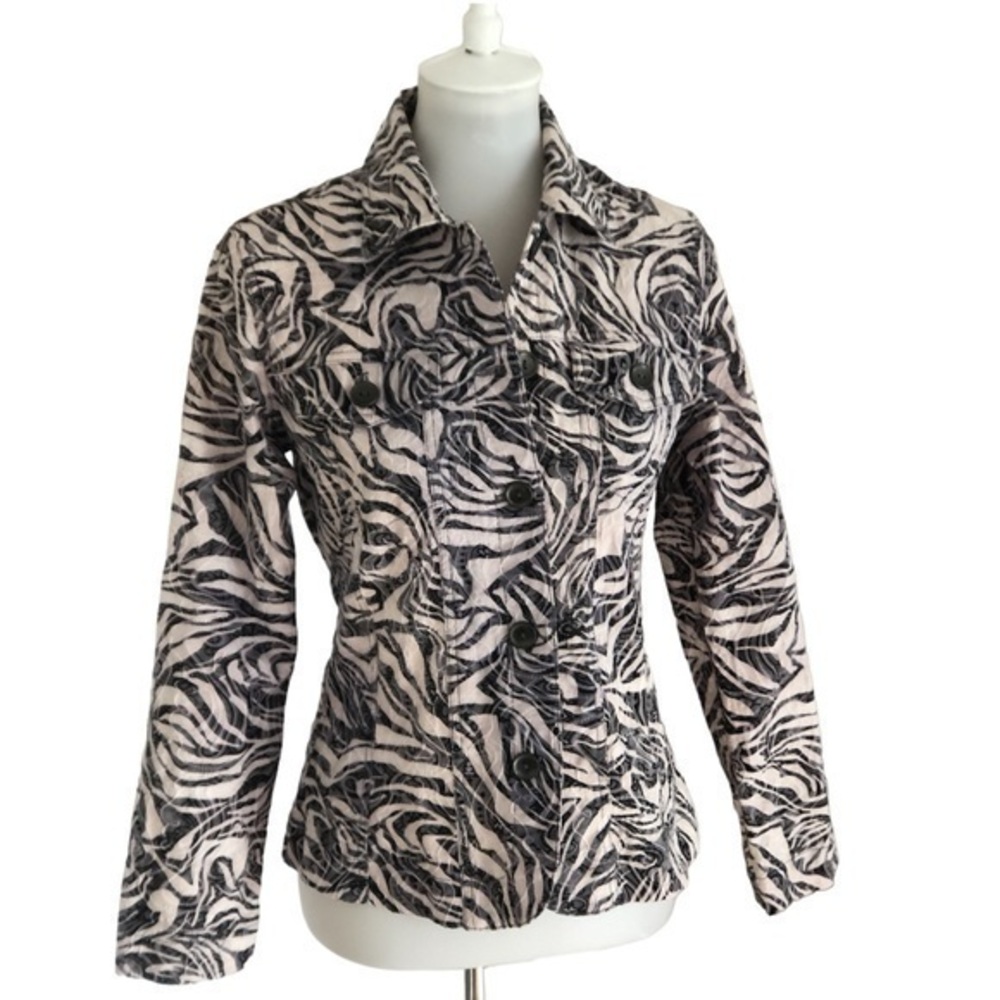 Analogy lightweight embroidered jacket